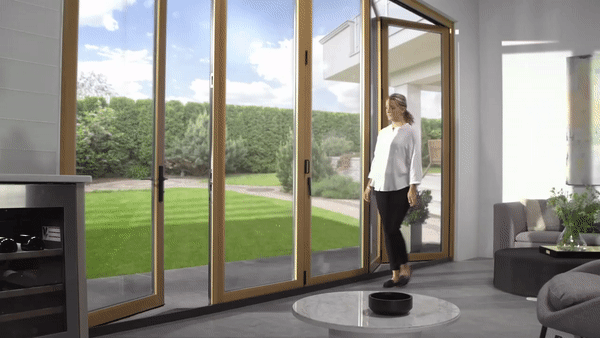 Cửa nhôm lùa xếp