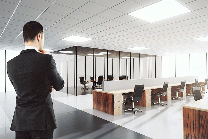 Kính điện ngăn văn phòng