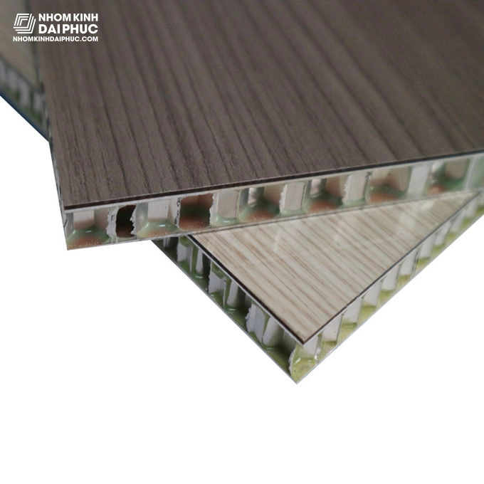 Mặt cắt nhôm tấm tổ ong