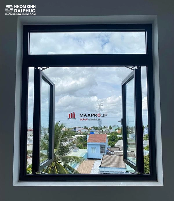 Cửa sổ 2 cánh nhôm maxpro hệ 83