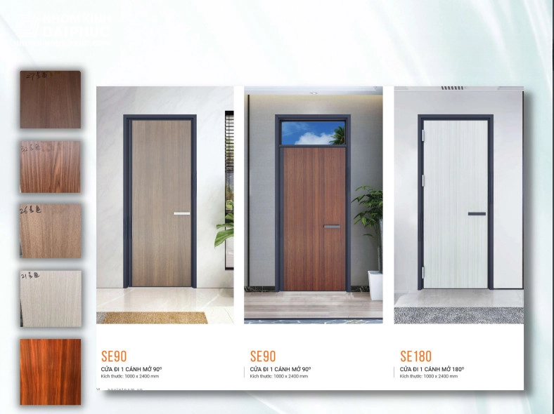 Màu Cửa Nhôm Tấm Tổ Ong