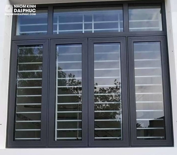 Cửa sổ 4 cánh nhôm Xingfa