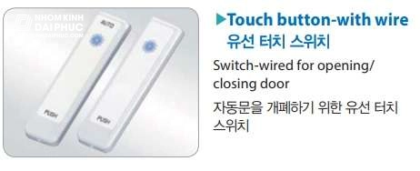 Nút nhấn có dây phụ kiện cửa tự động Huto
