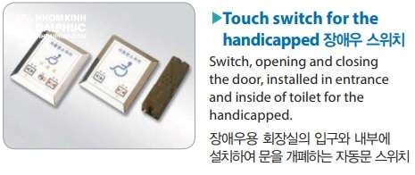 Công tắc chạm dành cho người khuyết tật
