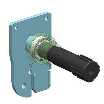 Mô hình lắp đặt hộp giảm tốc