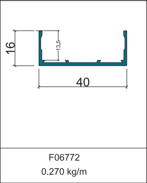 F06772 - Ốp cánh đứng trơn