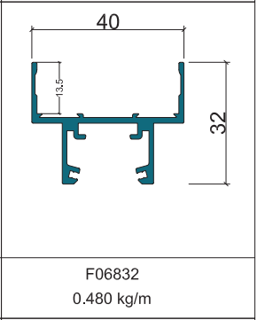 F06832 - Ốp đối đầu cánh âm