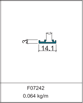 F07242 - Ốp mặt bên dẫn hướng