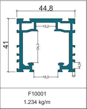 F10001 - Ray treo đơn 41