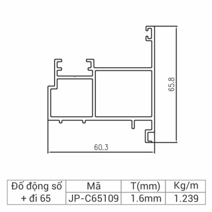 JP-C65109 - Đố động dùng chung 65