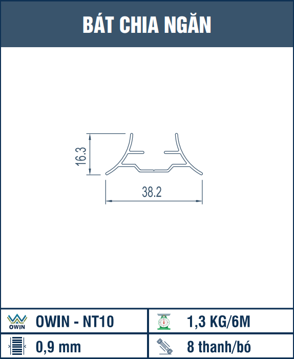 OWIN-NT10 - Bát chia ngăn