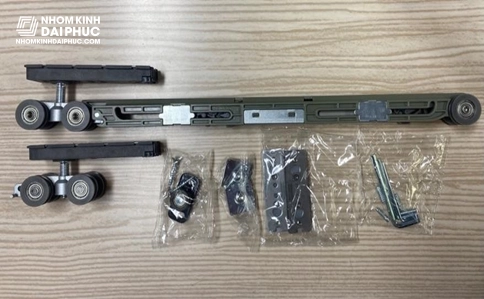 Bộ phụ kiện SLIM 1 CÁNH (GIẢM CHẤN 2 CHIỀU) Thương hiệu OPK, mã OPK-1T