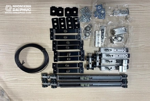 Bộ phụ kiện SLIM 2 + 2 (2 TRƯỢT + 2 FIX) Thương hiệu OPK mã OPK-2T2F