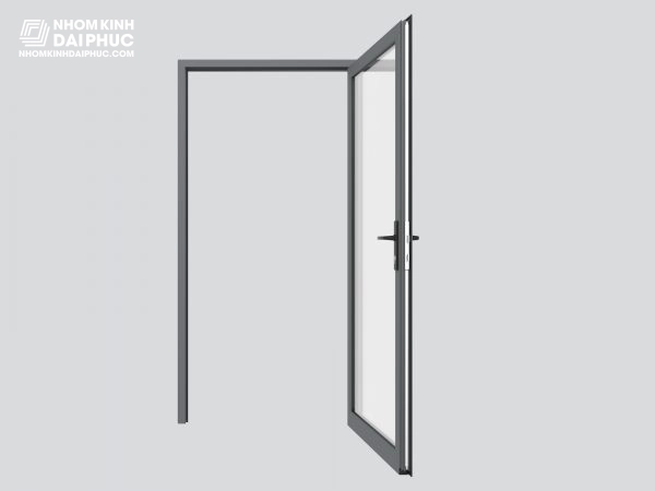 Cửa Đi Mở Quay Topal Prima màu nòng súng