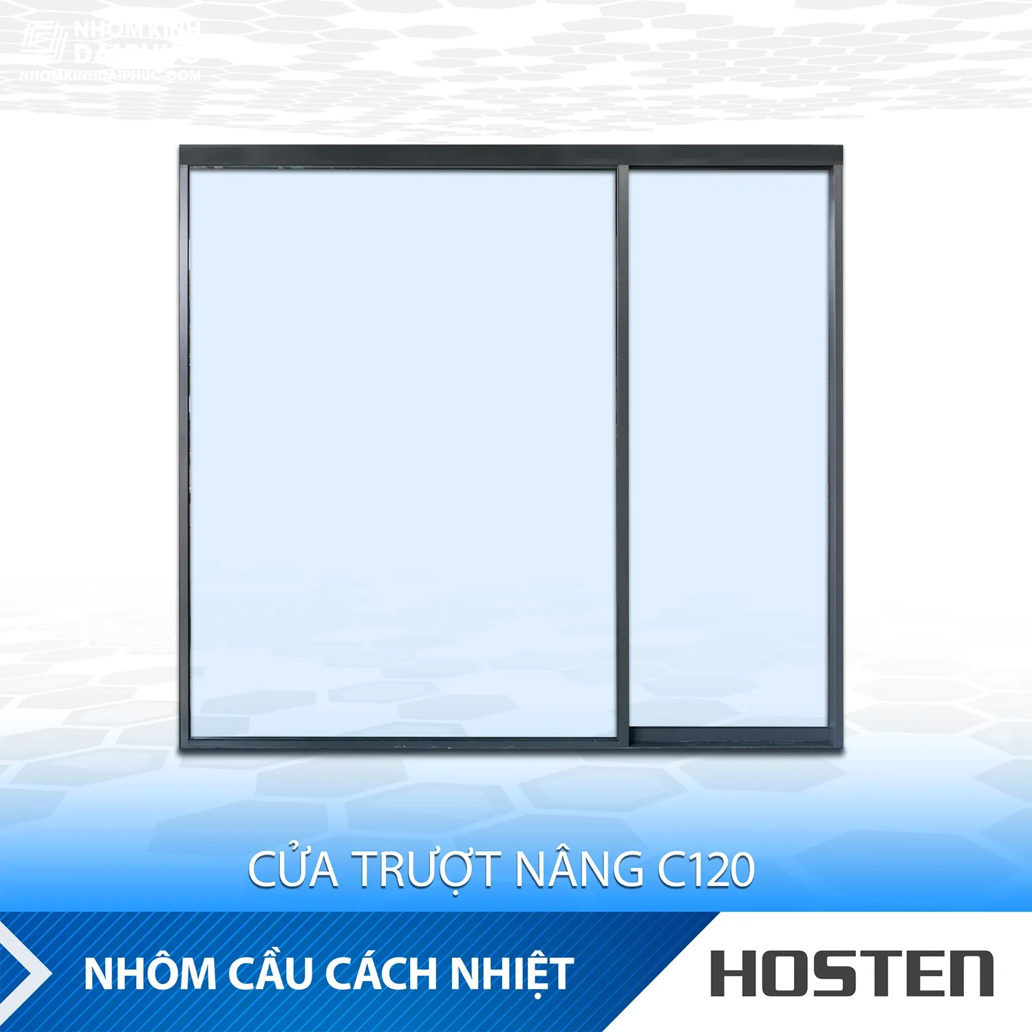 Cửa Nhôm Cầu Cách Nhiệt HOSTEN