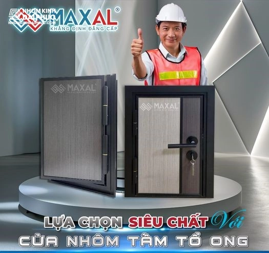 Cửa Nhôm Tấm Tổ Ong Maxal