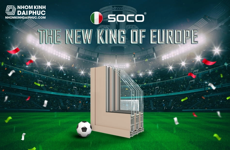 Cửa Nhôm Yongxing Soco 180