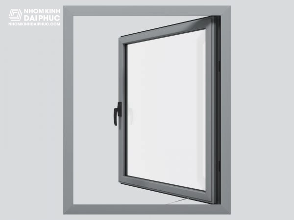 Cửa sổ mở quay Topal Slima màu nòng súng