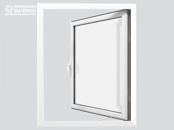 Cửa sổ mở quay Topal Slima màu trắng