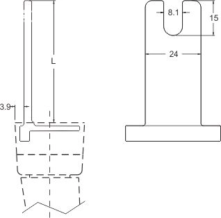 Phụ kiện Cmech. Cá tay nắm cửa sổ quay, hất C1