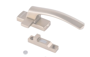 Tay cài cửa sổ Janus cao cấp (tay cong lượn) mã TCCS-JN