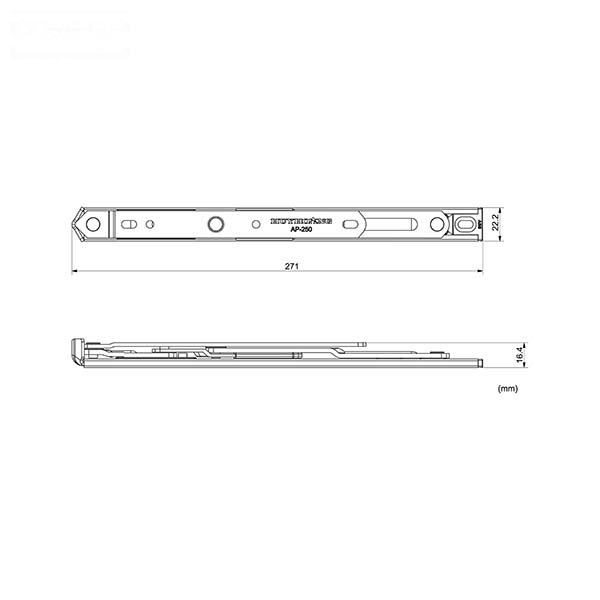 Thông số kỹ thuật Bản lề chữ A AP 250 