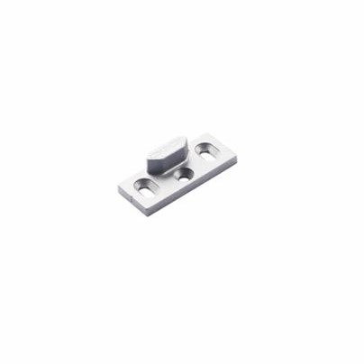 Vấu hãm 3 lỗ cửa 1 cánh Cmech A100109, rộng 20 x cao 14mm, vát 2 bên