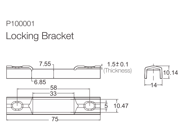 Vấu hãm khóa sập Cmech P100001