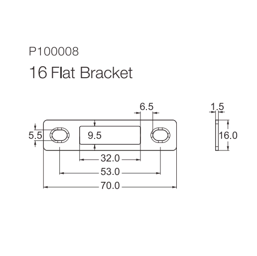 Vấu hãm khóa sập Cmech P100008